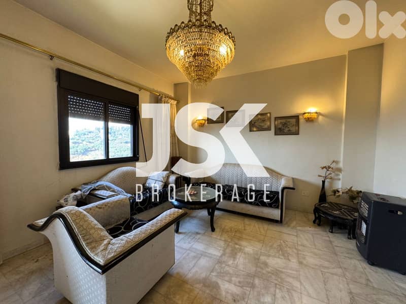 L18213 - Spacious Apartment With Panoramic View For Sale in Mansourieh 0