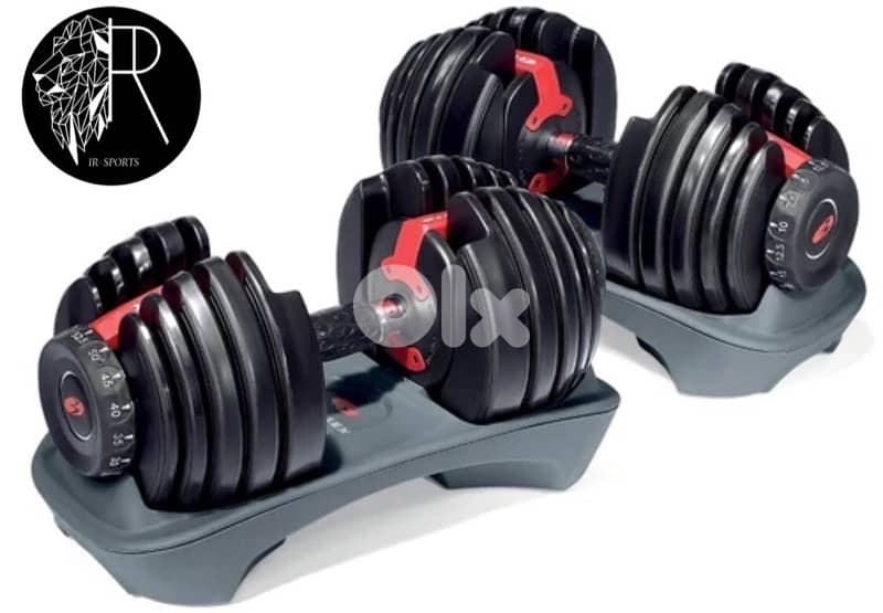 (Price per kg) Pair Of Adjustable Dumbbells 40kg Each 0