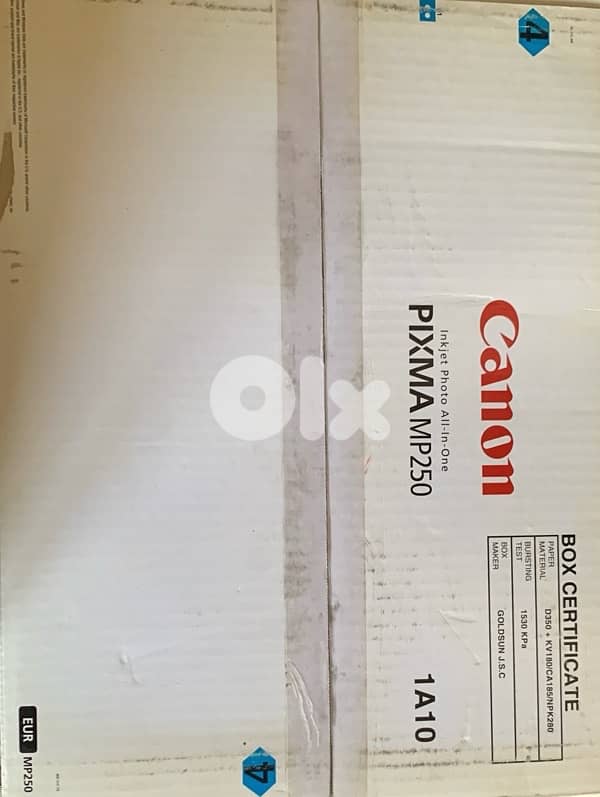 Brand New Canon PIXMA MP250 Inkjet Photo All-in-One Printer – White 2