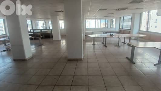 L19345 - 1,500 SQM Open Space Office For Rent in Bouchrieh