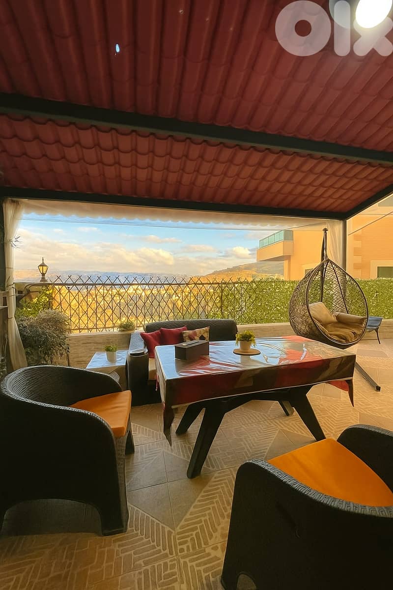 شقة مع حديقة للبيع كفررمان - Apartment with Garden for Sale Kfaruman 0