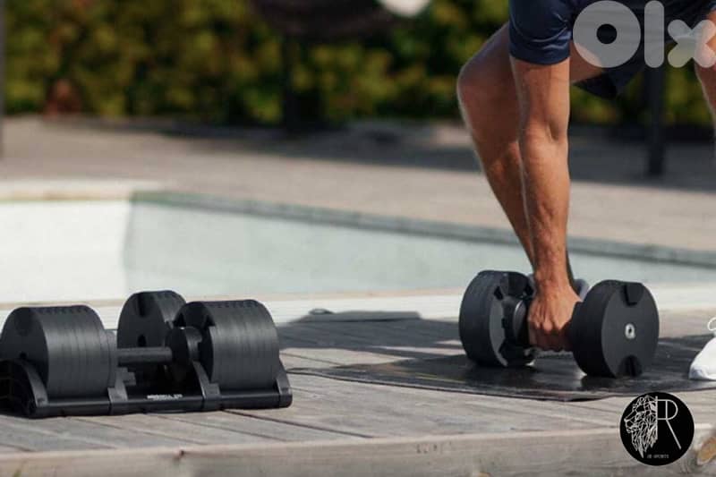 (Price per kg) Pair Of Adjustable Dumbbells New Model 40kg Each 1