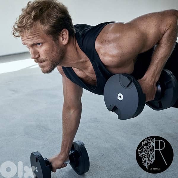 (Price per kg) Pair Of Adjustable Dumbbells New Model 40kg Each 2