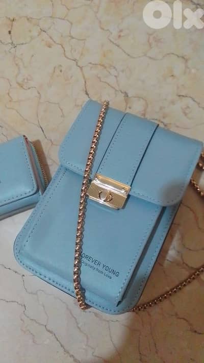 handbag with wallet
