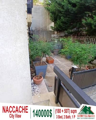 180 sqm Apartment For Sale in Naccache (نقاش) with 50 sqm Terrace