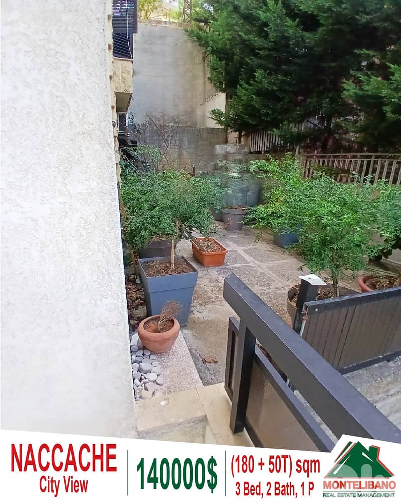 180 sqm Apartment For Sale in Naccache (نقاش) with 50 sqm Terrace 0
