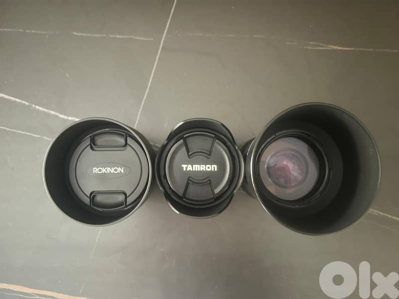 Lenses for Canon EF, Nikon F and Sony Alpha - Excellent condition 1