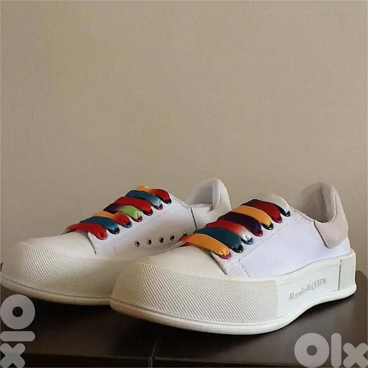 Alexander McQueen Deck Plimsoll Sneakers 0