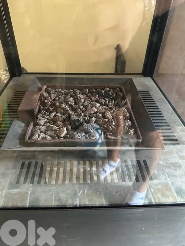 glass gaz heater 1