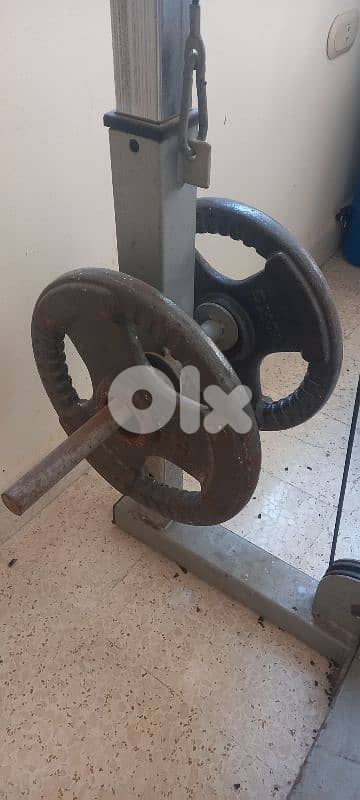 Multi-Function Home Gym Machine with 100 KG Weights – Full Set 3