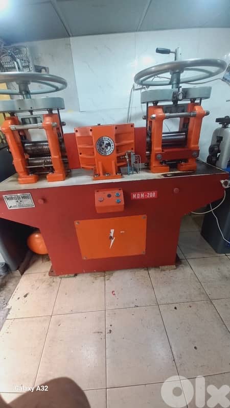 مكنة سحب للذهب cylinder rolling for gold safe chubb 1