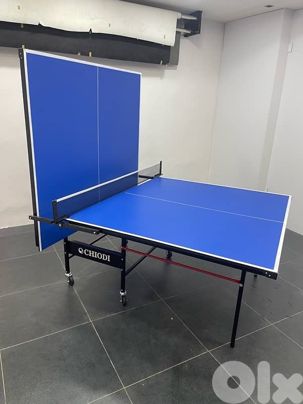 Table Tennis Ping Pong Indoor Chiodi with set of rackets 1