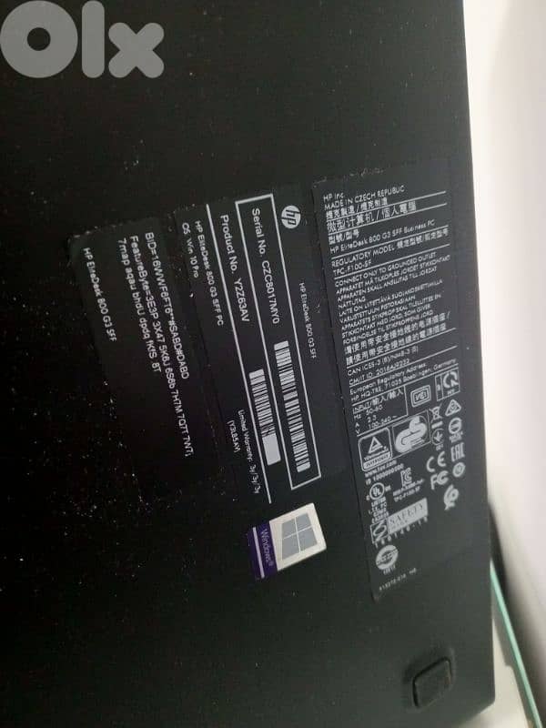 HP i5 9500 16gb ram 512gb ssd nvidia 1