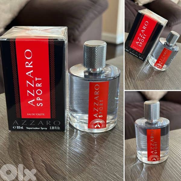 Original Azzaro Sport eau de toilette spray 100ML for men 0