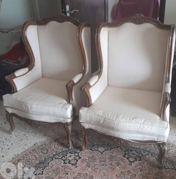 عفش صالون و صفرة كامل - Full living and dining furniture 1