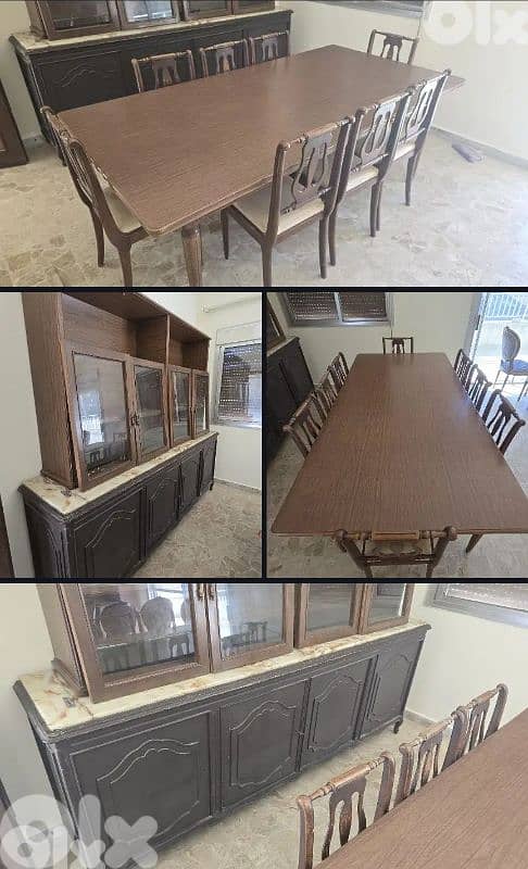 عفش صالون و صفرة كامل - Full living and dining furniture 2