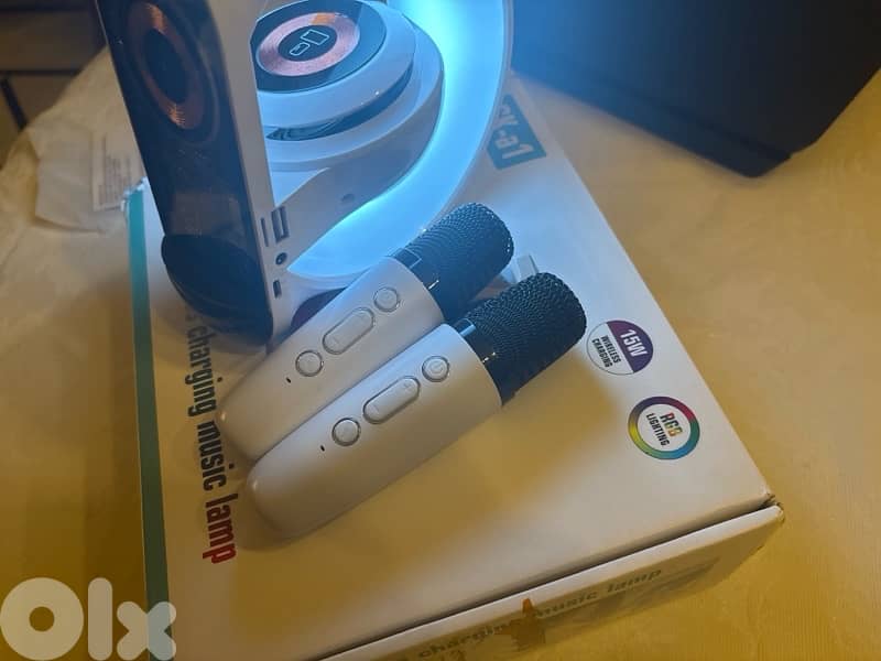 gk-a1 wireless charging music lamp 1
