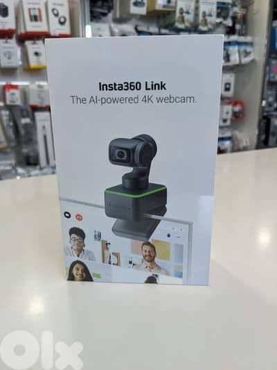 Insta360 link the Al-powered 4k webcam