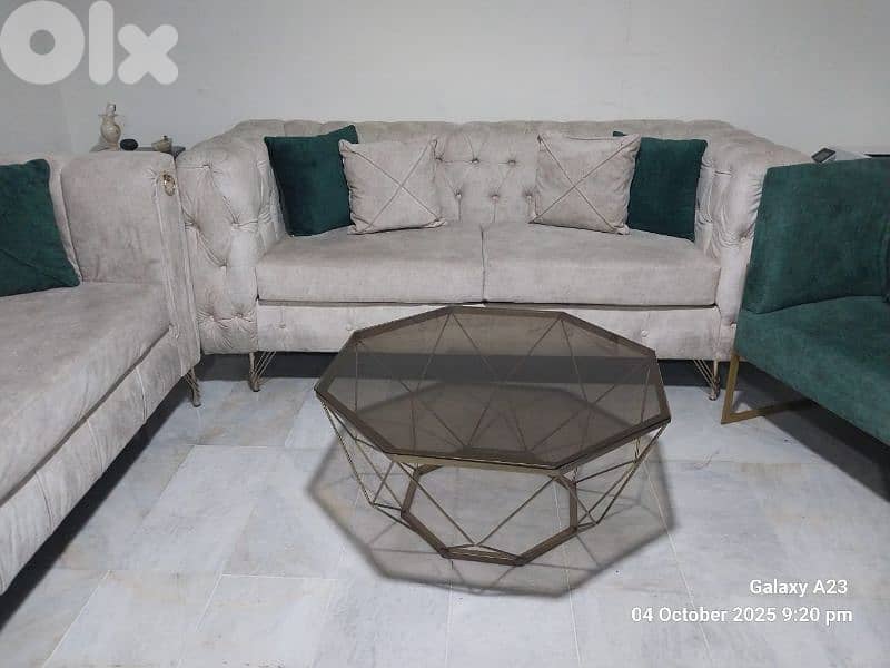 صالون للبيع شبه جديد 3