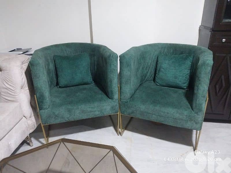 صالون للبيع شبه جديد 5