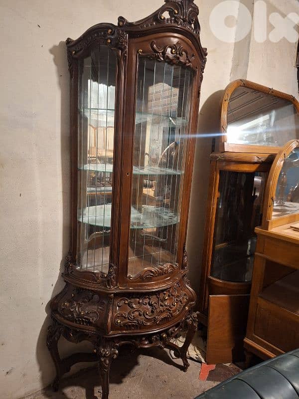 فيترين مميزة خشب زين رائعة جدا سعر لقطة vitrine 2