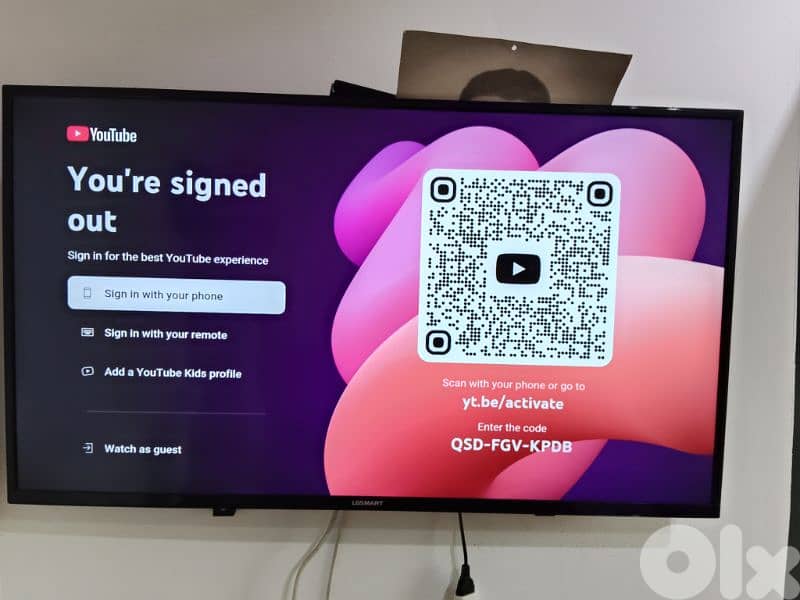 LG like new soura w sot Wala arwa3  tv made in Korea like with stand 8