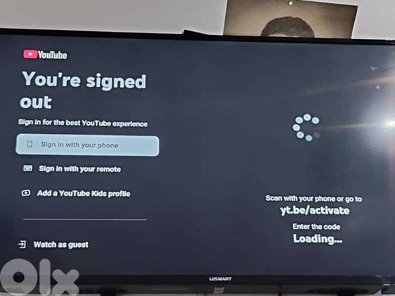 LG like new soura w sot Wala arwa3  tv made in Korea like with stand 10