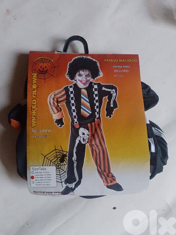 costume wicked clown 0