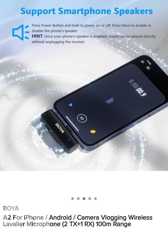 all in one professional microphone (type c)(lightning)(aux) 1