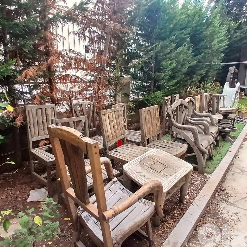 Teak wood garden furniture 1