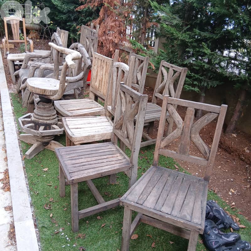 Teak wood garden furniture 9