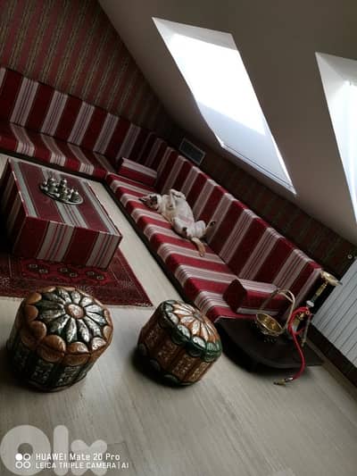 arabic style sitting area