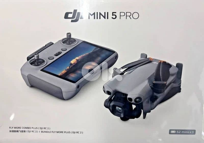 DJI Mini 5 Pro Fly More Combo RC 2 Drone 0