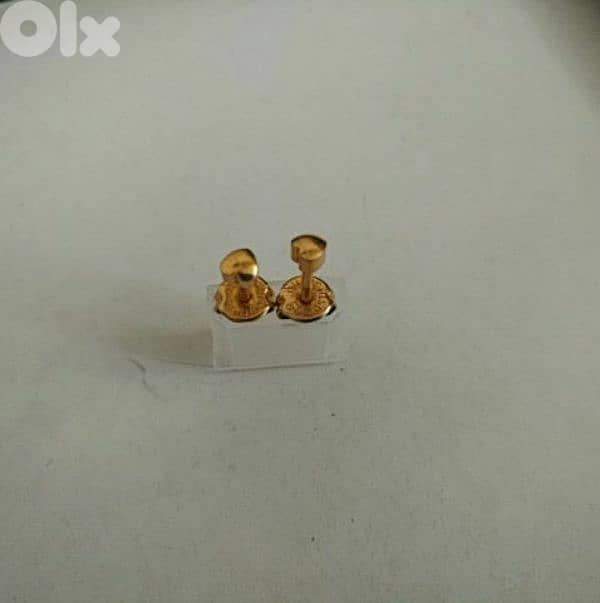 Golden tone earrings - Not Negotiable 2