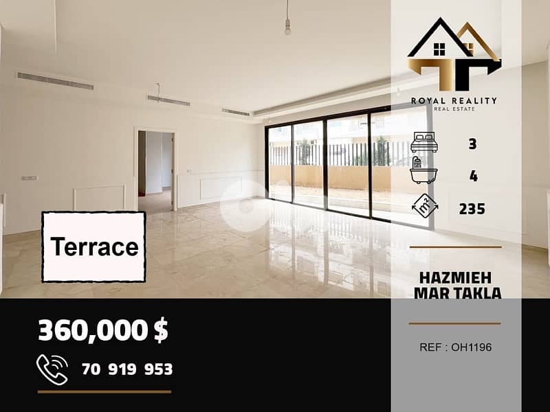 apartments for sale in Hazmiyeh mar takla شقق للبيع في حازمية بعبدا 0