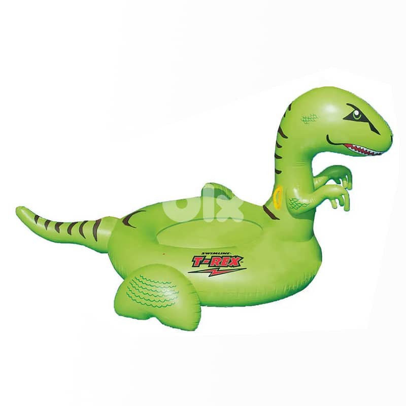 Sainteve Inflatable T-Rex Giant Ride-On 240 cm - ديناصور منفوخ للركوب 0