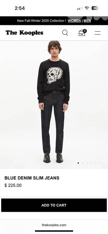 Blue Luxury Jeans original was 220$ 0