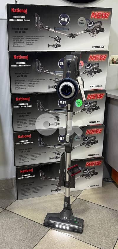 National Pro Flexible Rechargeable Vacuum Cleaner 29.6V 500W
