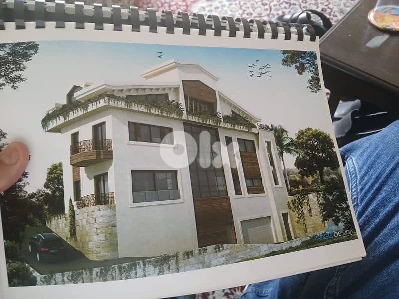 فيلا للبيع في عاليه عين الجديده villa for sale in aley 0