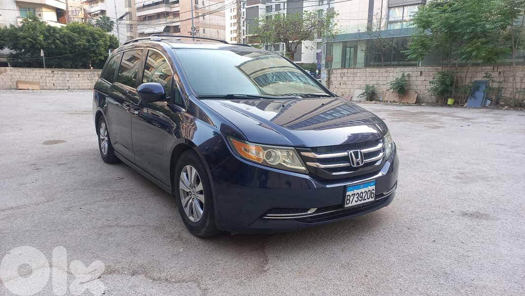 Like New- Honda Odyssey 8 Seaters-Sunroof-leather-سعر مغر جدا 0
