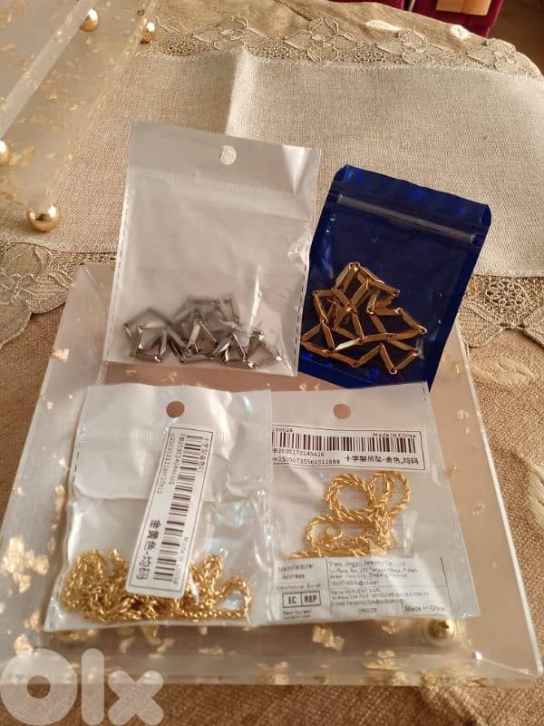 سنسيل للبيع ذهب برازيلي بعدون جديد سعر قطعة 5$ 0