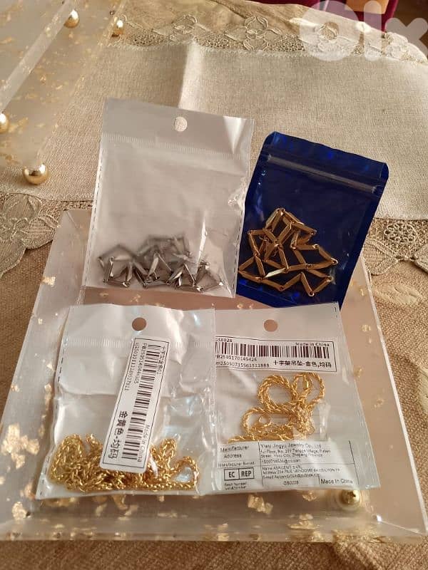 سنسيل للبيع ذهب برازيلي بعدون جديد سعر قطعة 5$ 1