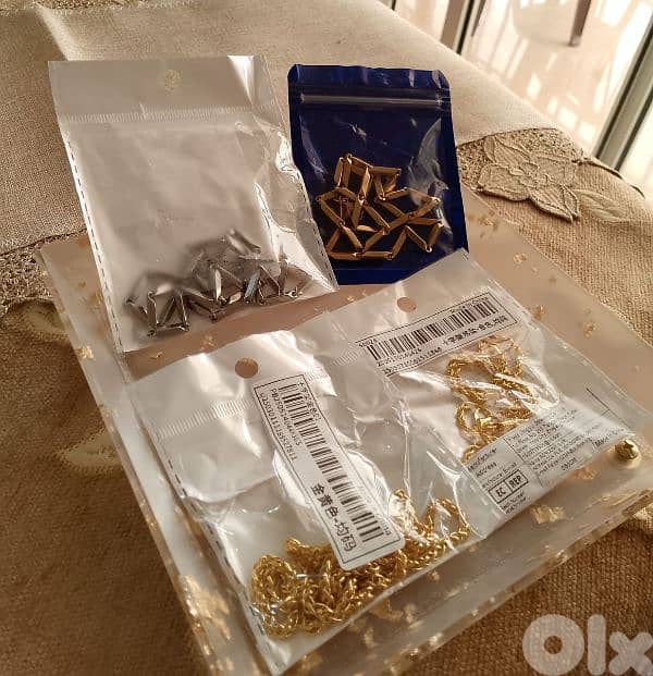 سنسيل للبيع ذهب برازيلي بعدون جديد سعر قطعة 5$ 7