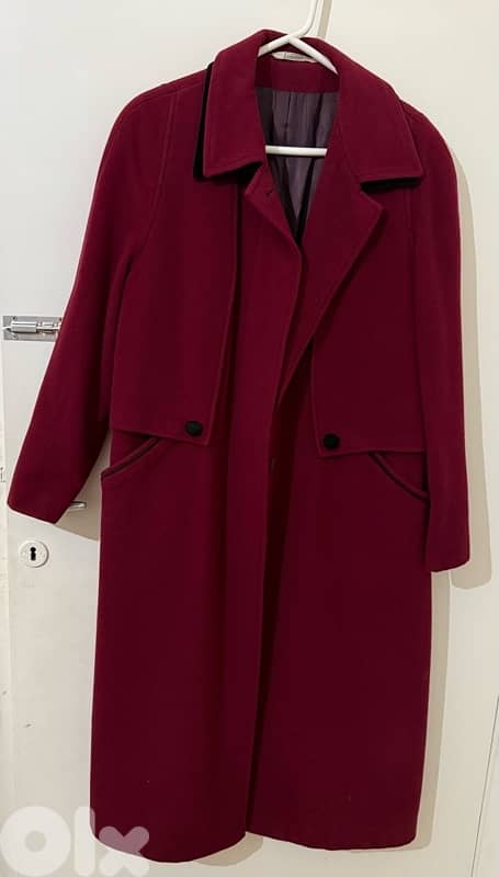 Long coat with buttons 0