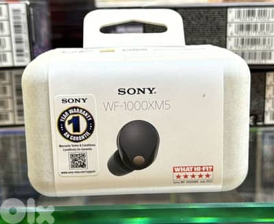 Sony WF-1000Xm5 black