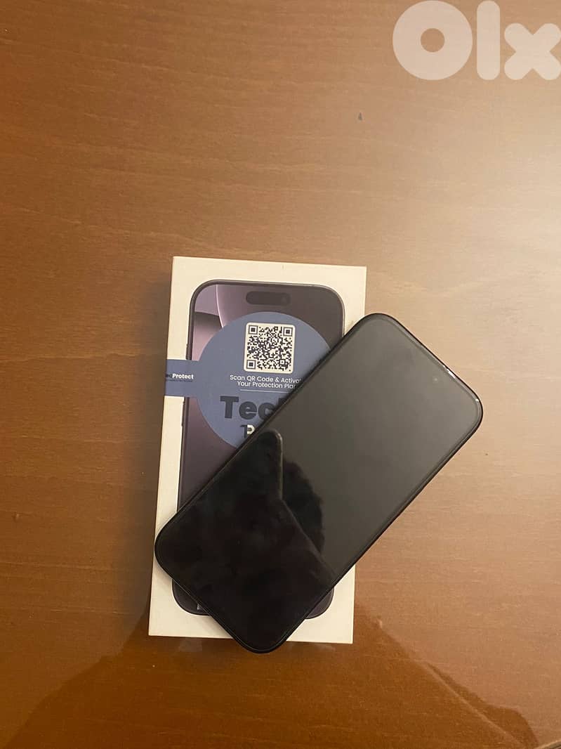 apple iphone 16 pro used like new zero scratch with techplus warranty 5