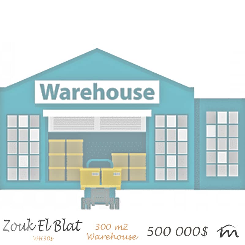 Zoukak Al Blat | 300m² Warehouse - Depot | Open Space | High Ceiling 0