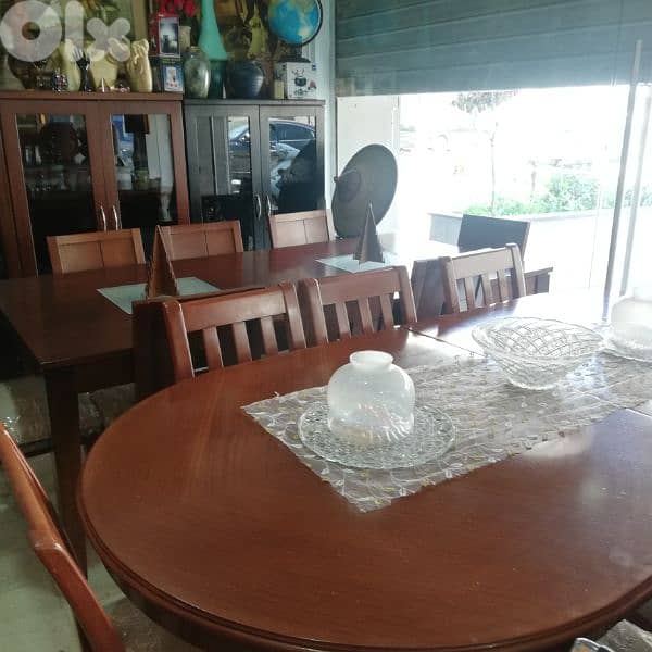 كاولي ٨كراسي خشب مسيف تفتح لا ١٢،كرسي، 1