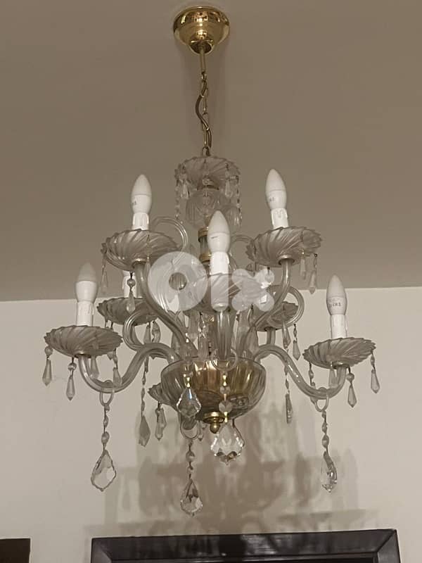 5 chandelier crystal ٥ كريستال ثرية 3