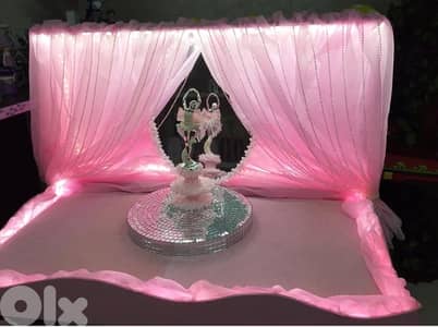 ballerina newborn baby girl tray with light